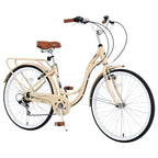 Zeus & Ruta damesfiets van 24 inch met 7 versnellingen en stalen frame