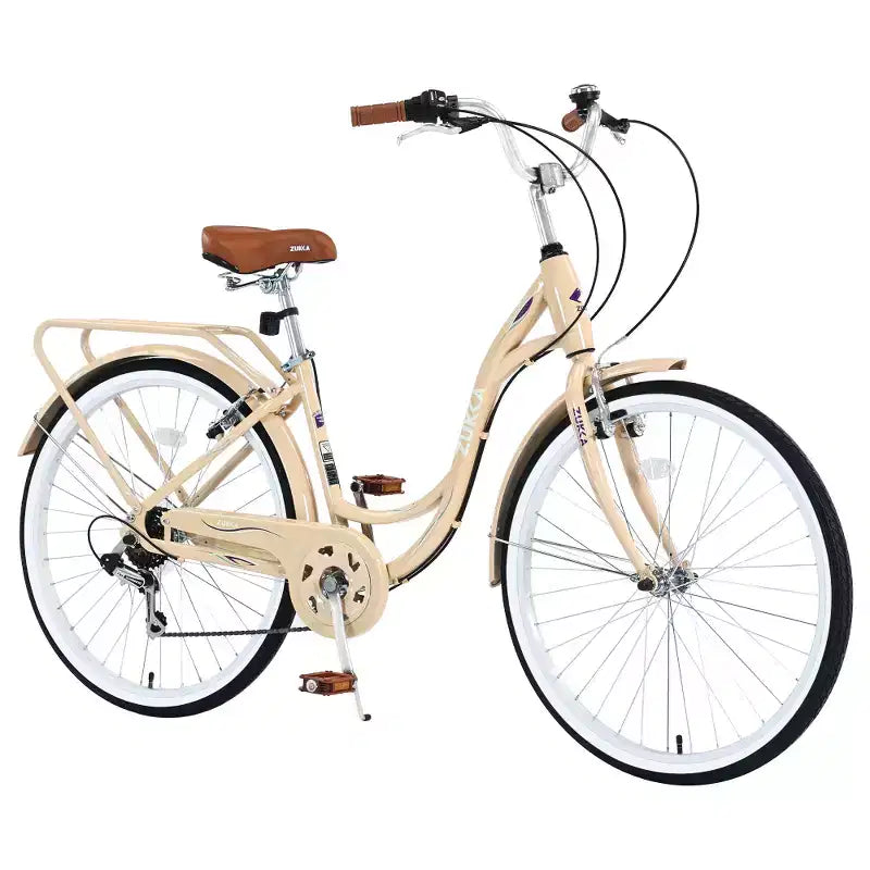 Zeus & Ruta damesfiets van 24 inch met 7 versnellingen en stalen frame