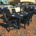 HIGHWOOD PROFESSIONAL 7-teiliges Garten-Ess-Set 42x72