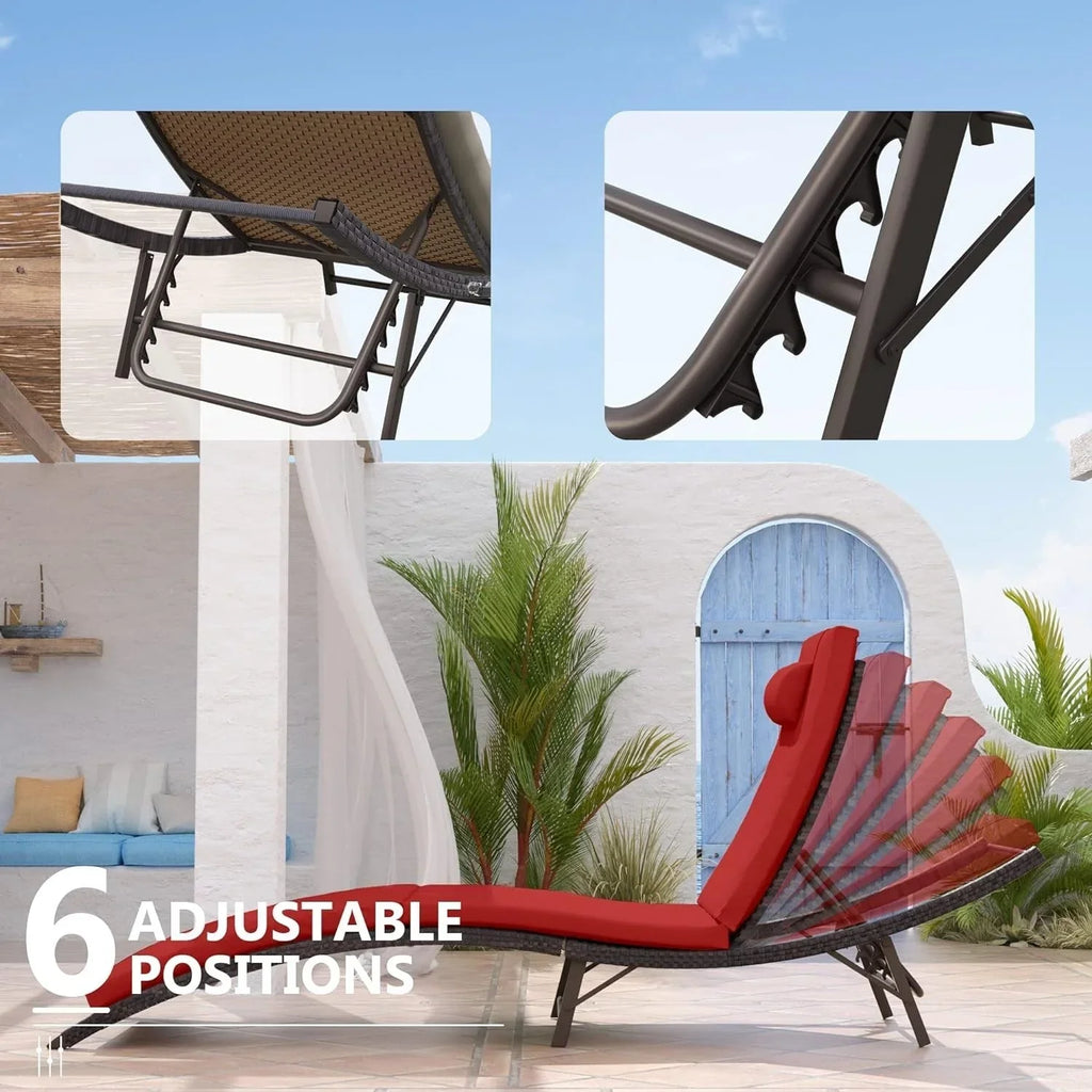Kullavik 3-teiliges Outdoor-Loungesessel-Set