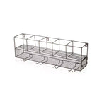 Wall Mounted Wine Shelf & Stemware Rack, Wood