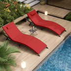 Kullavik 3-teiliges Outdoor-Loungesessel-Set
