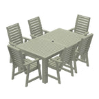 HIGHWOOD PROFESSIONAL 7-teiliges Garten-Ess-Set 42x72