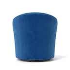 SEYNAR moderner Samt-Polsterstuhl in Fassform mit 360-Grad-Drehfunktion, Knopfheftung an der Rückenlehne, 2er-Set