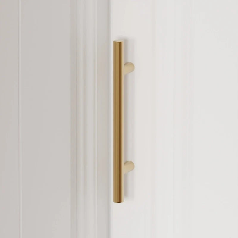 Armoire-penderie de 93,9/74,2 pouces de hauteur avec espace de suspension, tiroirs et rangements
