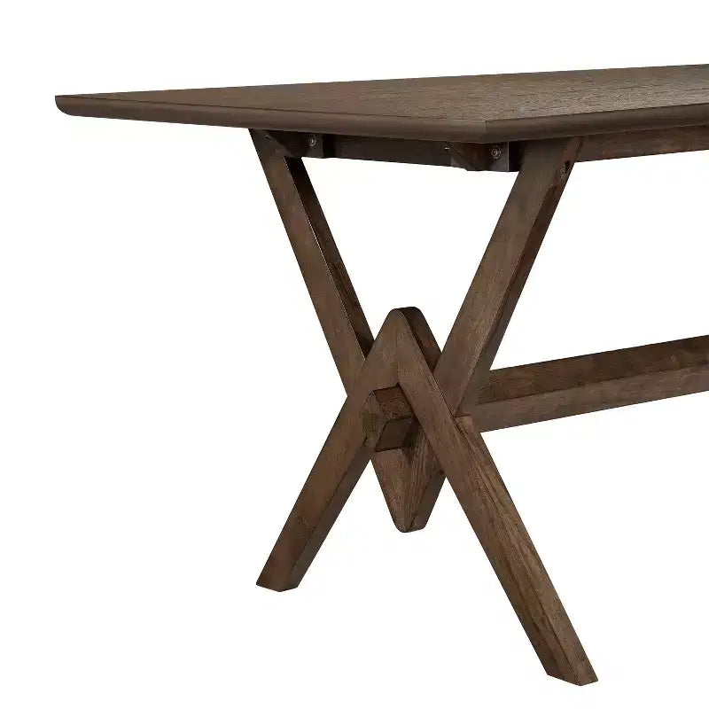 Ensemble de salle à manger moderne du milieu du siècle Simon de Christopher Knight Home, 5 pièces, en bois d’hévéa, avec chaises rembourrées en bouclé