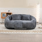 Fauteuil poire en chenille, canapé relaxant