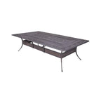 Ensemble repas de 13 pièces en aluminium gris canon de fusil Manasquan par Havenside Home