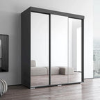 Strick & Bolton Suger 3-door Mirrored Armoire