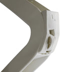 Paire de chaises longues à bandage tout temps de la collection Plymouth – 77 pouces