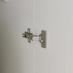 Freistehender Schlafzimmerschrank mit 2 Türen und Kleiderstange