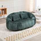 Fauteuil poire en chenille, canapé relaxant