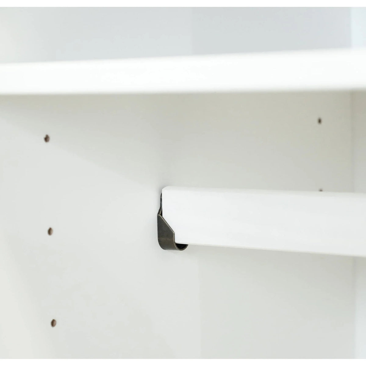 Palace Imports Cosmo kledingkast met 3 deuren, 100% massief hout, met deuren van massief hout of spiegelglas