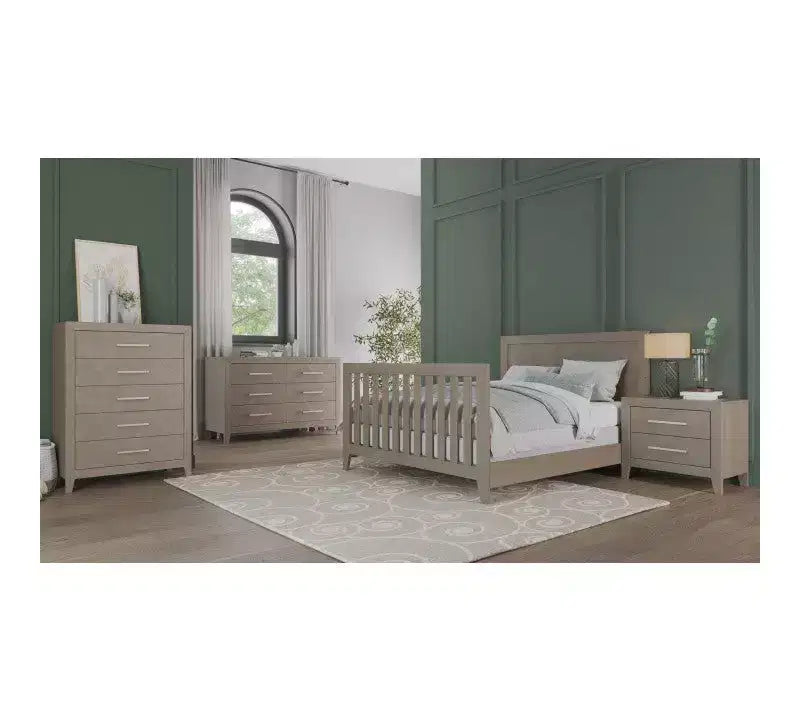 Child Craft Kieran babybed, dubbele commode en ladekast als 3-delige babykamerset, inclusief 4-in-1 ombouwbaar babybed, commode en ladekast
