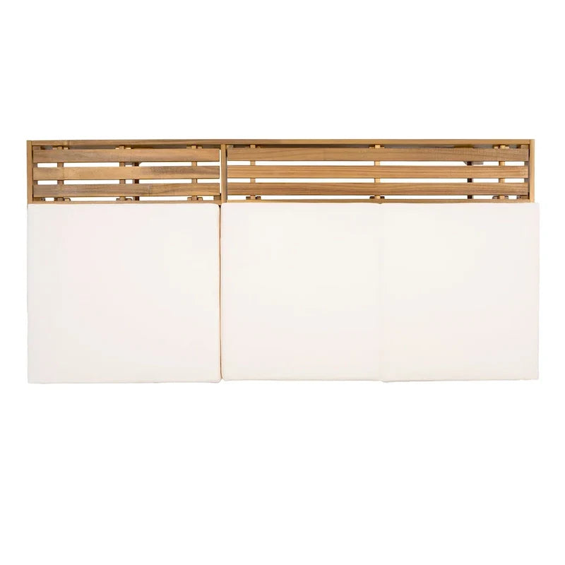 Christopher Knight Home Michael loungeset van acaciahout voor buiten, set van 2