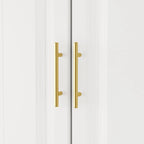 Armoire-penderie de 93,9/74,2 pouces de hauteur avec espace de suspension, tiroirs et rangements