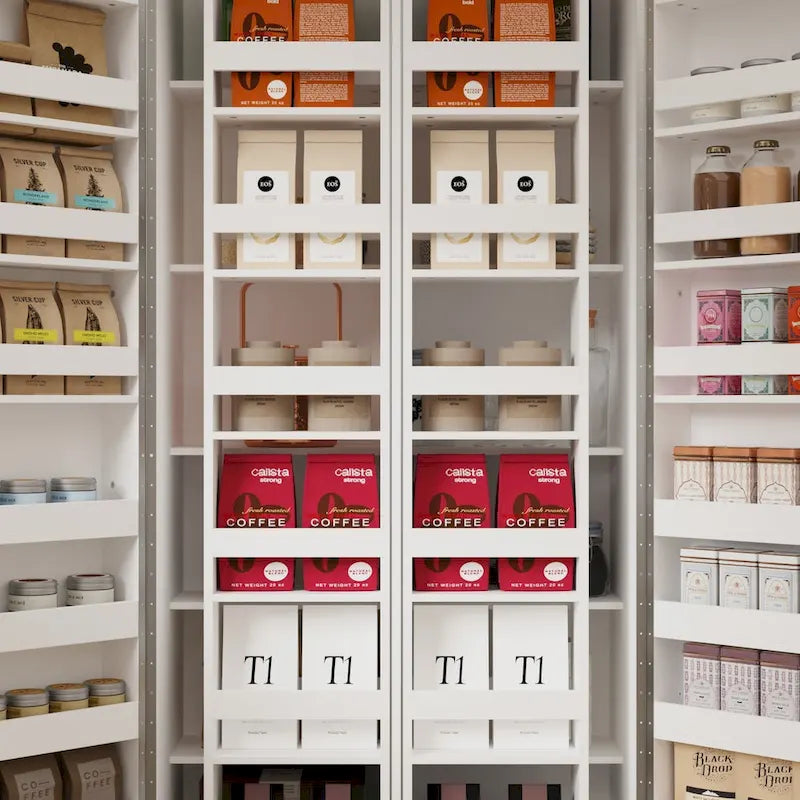 Organisateur de cuisine polyvalent : meuble compact de 31,5 avec rangement astucieux