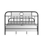 Black Metal Bed