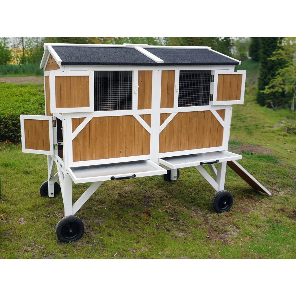 Poulailler pour poules élevées en plein air
