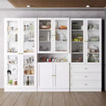 Vitrine bibliothèque-organiseur de garde-manger Famapy Combo à portes vitrées
