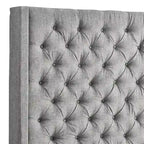 Naples-Kopfteil mit Knopfheftung und Wingback-Design, nur von iNSPIRE Q Artisan