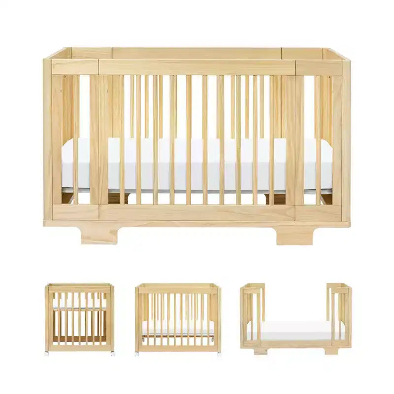 Lit à barreaux convertible 8-en-1 Babyletto Yuzu avec kits de conversion pour toutes les étapes