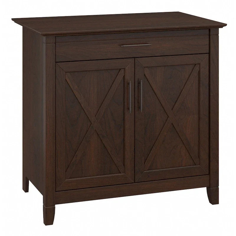 Key-West-Sekretärschreibtisch mit Aufbewahrungsschrank von Bush Furniture