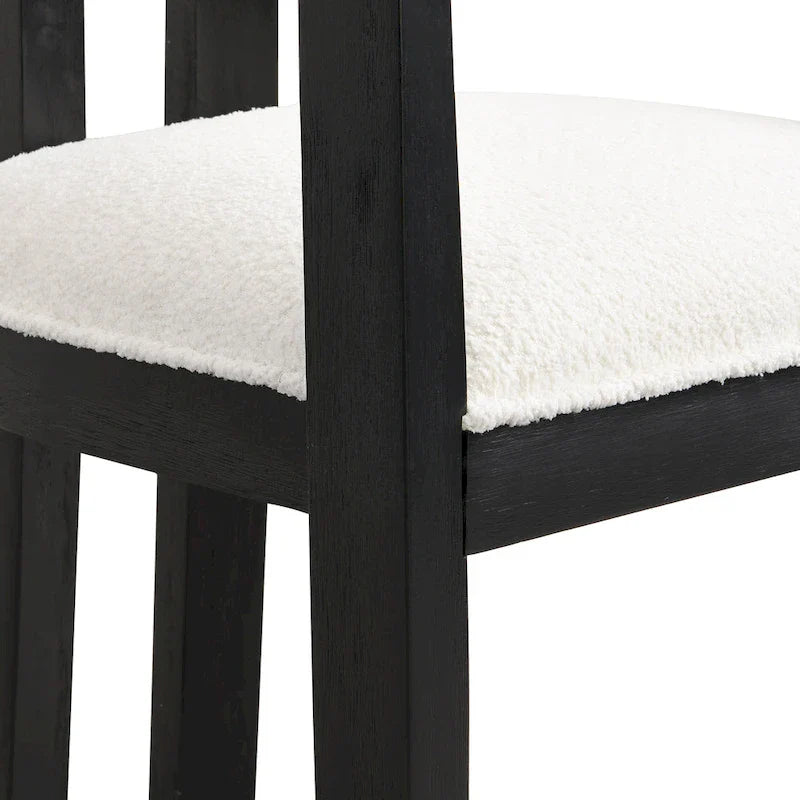 Chaise de salle à manger moderne et raffinée Conrad avec accoudoirs, par Christopher Knight Home