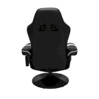 Fauteuil de gaming inclinable avec repose-pieds
