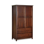 Kleiderschrank aus Massivholz mit 2 Türen – 41 x 72 x 22