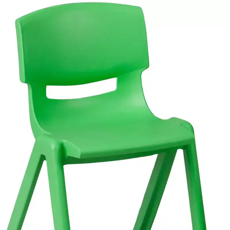 Ensemble table d’activités rectangulaire réglable en hauteur en plastique Emma and Oliver, 23,625 l x 47,25 L, avec 6 chaises