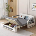 Luck Live moderne slaapbank van 62,2 inch, multifunctionele slaapbank met opbergruimte