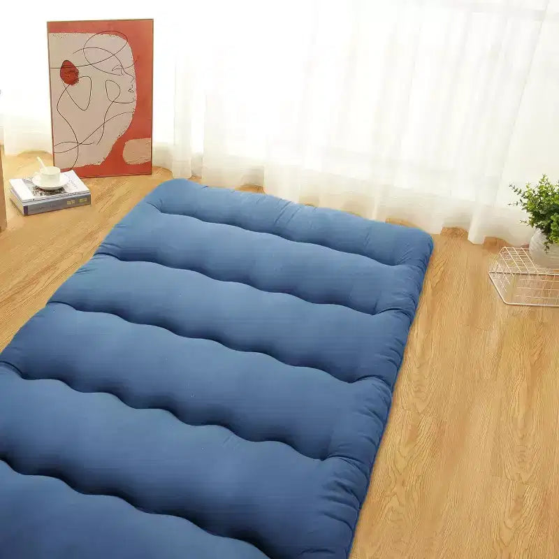 Japans futonmatras, opvouwbare slaapmat voor op de vloer, tatamimat voor thuis, kamperen en als matras