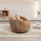 Fauteuil poire en chenille, canapé relaxant