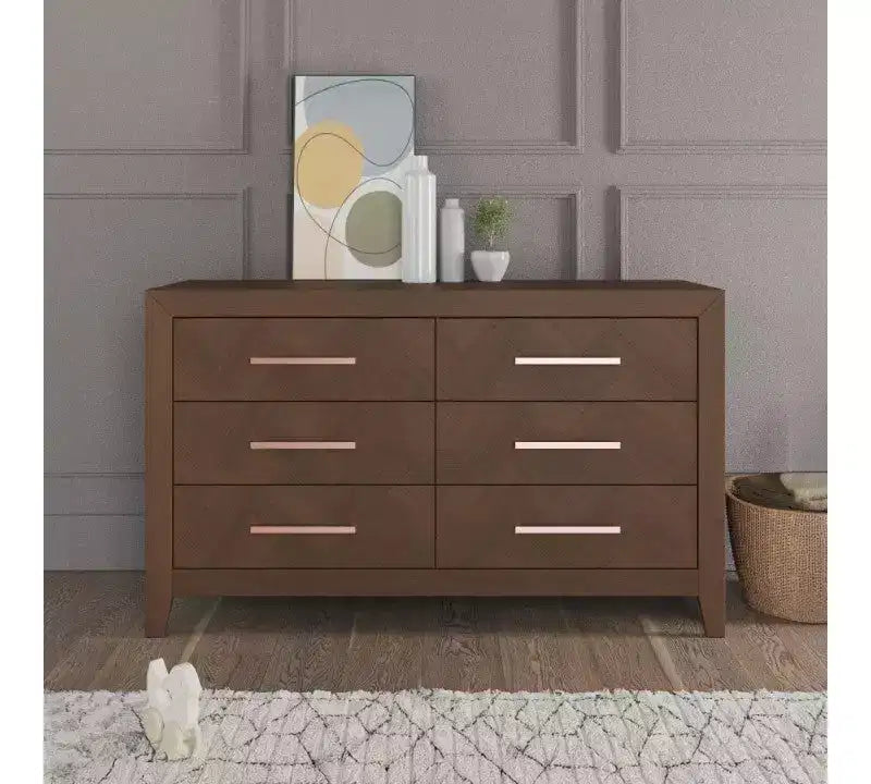 Child Craft Kieran babybed, dubbele commode en ladekast als 3-delige babykamerset, inclusief 4-in-1 ombouwbaar babybed, commode en ladekast