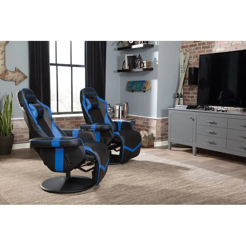 Fauteuil de gaming inclinable avec repose-pieds