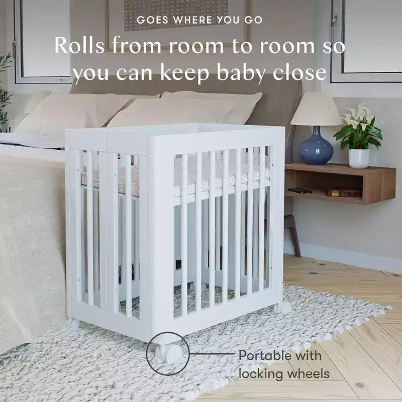 Babyletto Yuzu 8-in-1 umbaubares Babybett mit Umbausets für alle Entwicklungsstufen