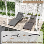 Kullavik 3-teiliges Outdoor-Loungesessel-Set