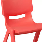 Ensemble table d’activités rectangulaire réglable en hauteur en plastique Emma and Oliver, 23,625 l x 47,25 L, avec 6 chaises
