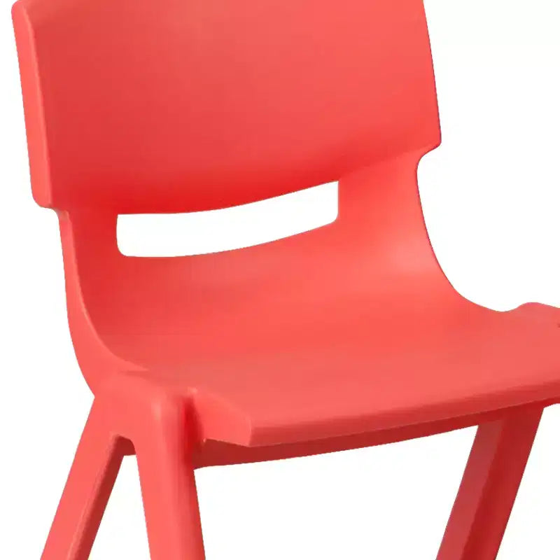Ensemble table d’activités rectangulaire réglable en hauteur en plastique Emma and Oliver, 23,625 l x 47,25 L, avec 6 chaises