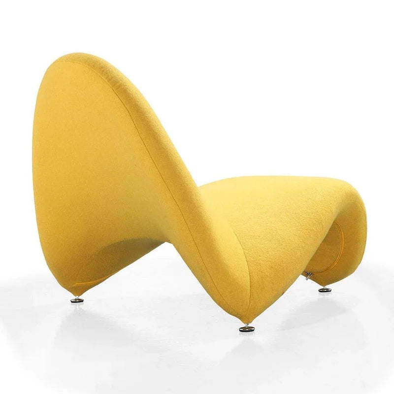Wool Blend Accent Chair