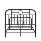 Black Metal Bed
