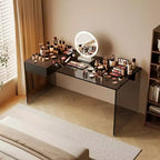 Luck Live modern bureau van gehard glas van 53,14 inch