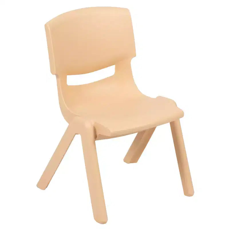 Ensemble table d’activités rectangulaire réglable en hauteur en plastique Emma and Oliver, 23,625 l x 47,25 L, avec 6 chaises