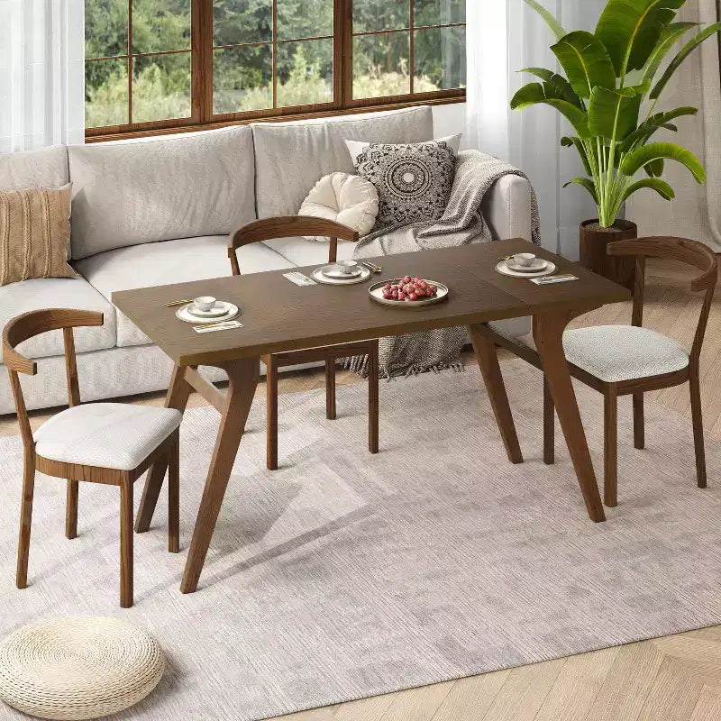 2-in-1-Couchtisch, ausziehbarer Esstisch, höhenverstellbarer Tisch für Zuhause und Büro, platzsparend – ModernLuxe