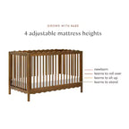 Babyletto Swell 4-in-1 Convertible Crib with Toddler Bed Conversion Kit