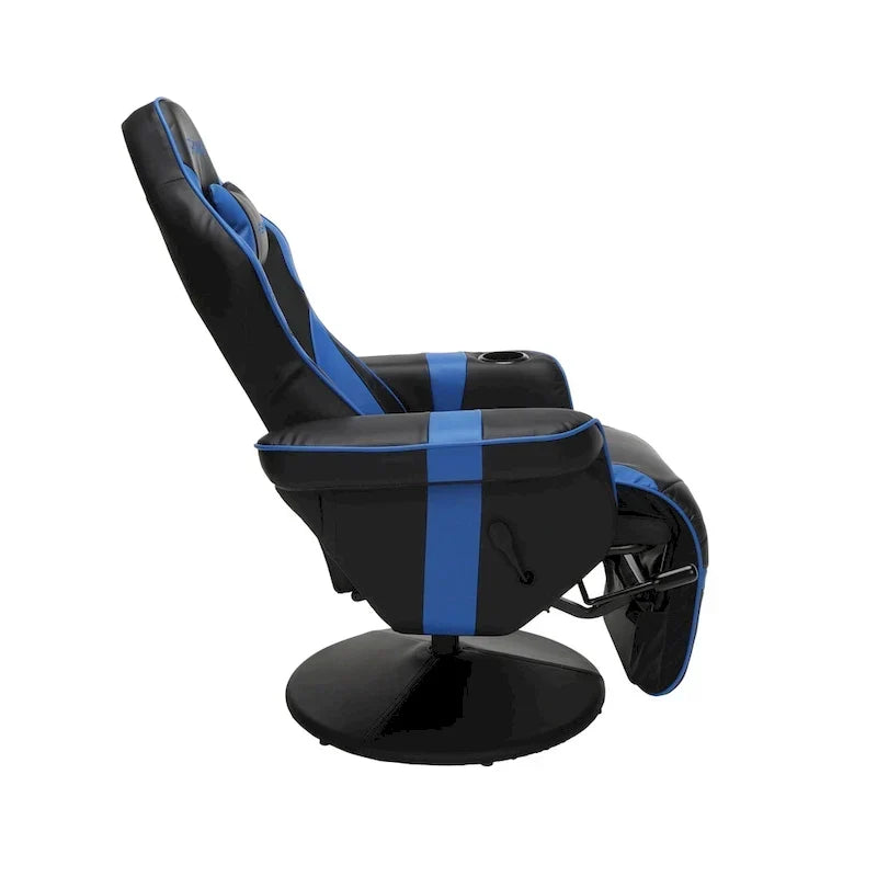 Fauteuil de gaming inclinable avec repose-pieds