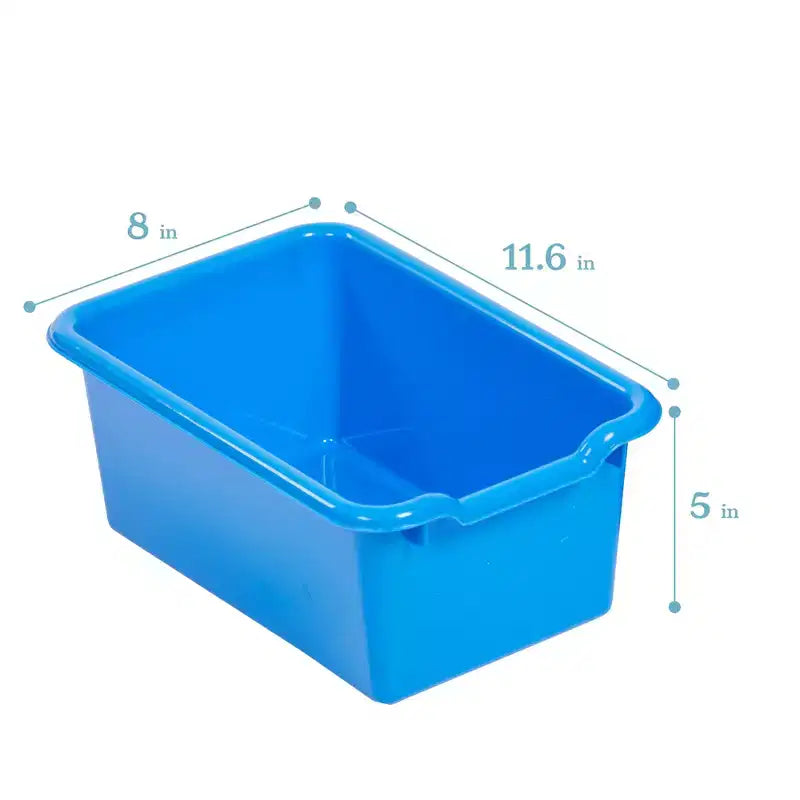 Meuble mobile à plateaux avec casiers et 15 bacs frontaux à ouverture en forme de cuillère, 3 x 4, mobilier pour enfants