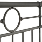 Black Metal Bed