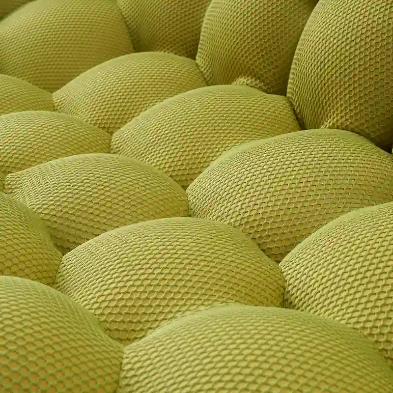 Canapé incurvé Bubble paresseux 2 places, en forme de nid d'abeilles, avec tissu textile 3D, pour salon, appartement